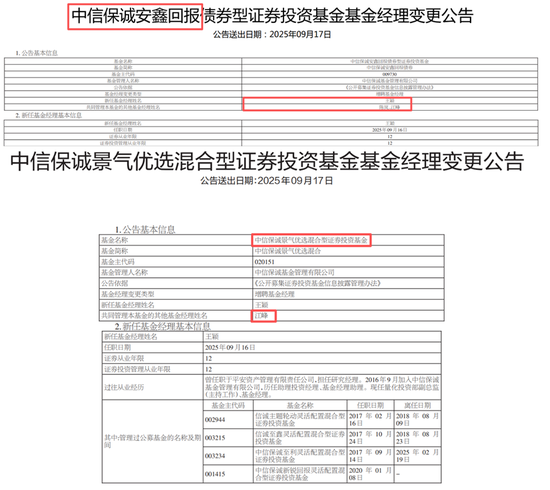 千汇网 又有两基增聘！中信保诚小微盘核心江峰离职倒计时？董元星掌舵下大将为何接连出走，牛市仍亏54%谁买单？